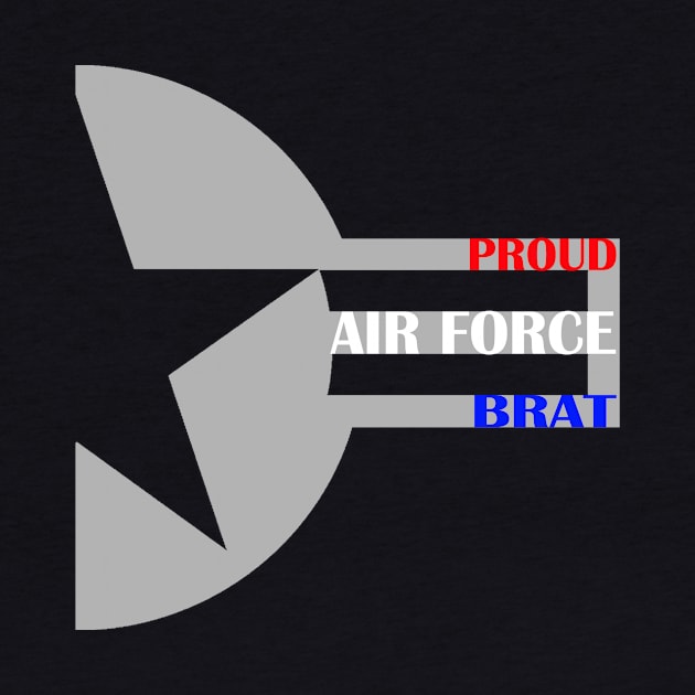 Proud Air Force Brat Roundel Star by Sneek661